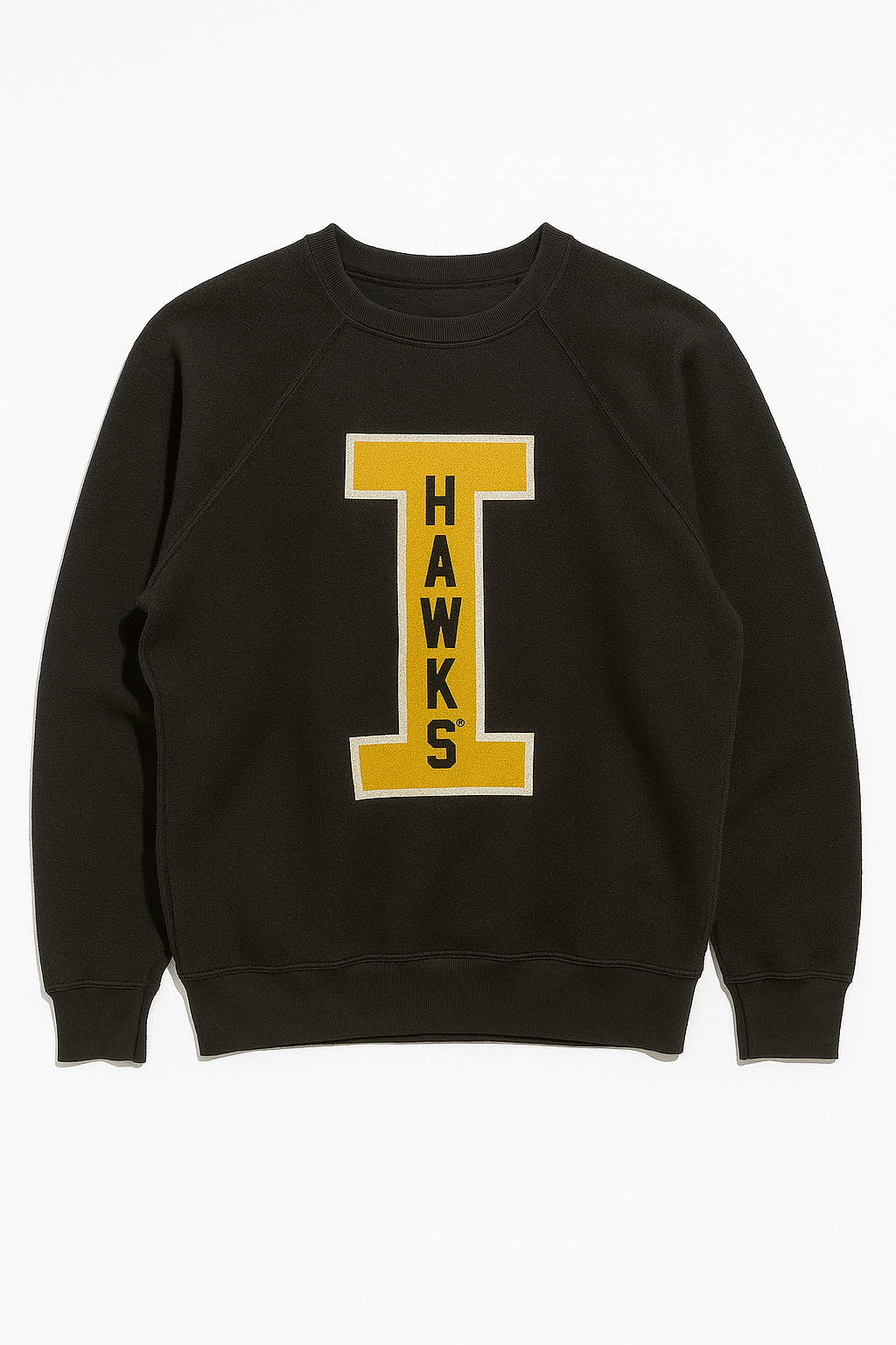 Retro Brand Inside Out Hawk "I" Full Length Sweatshirt