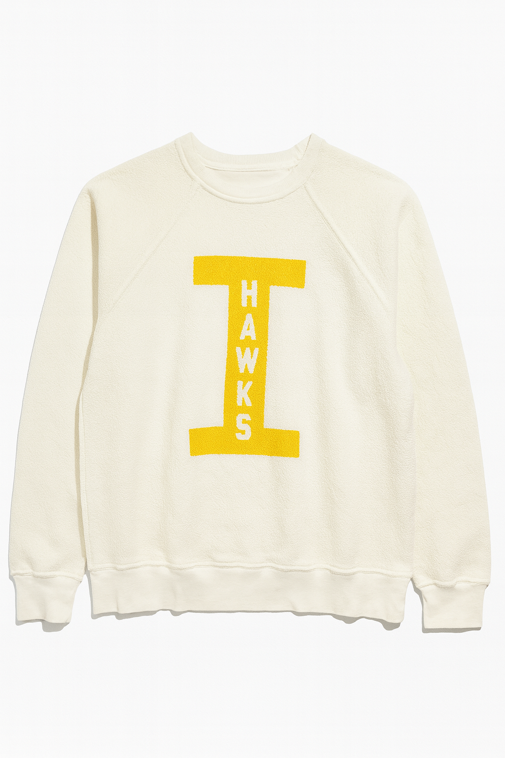 Retro Brand Inside Out Hawk "I" Full Length Sweatshirt