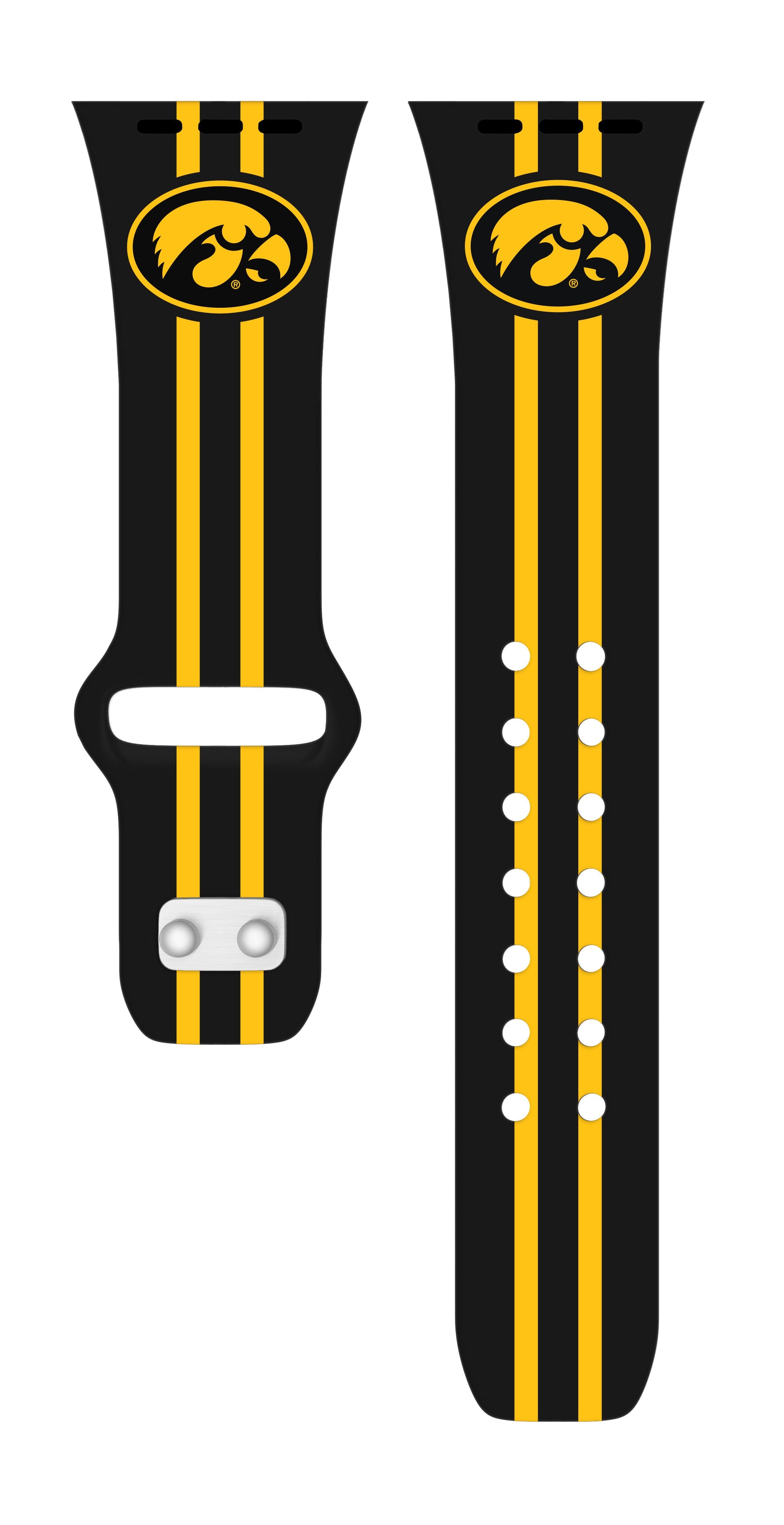 Iowa Hawkeyes HD Apple Watch Band
