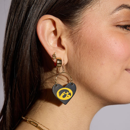 Black University of Iowa Hawkeye Lover